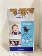 GRACO SNACK N' STOW HIGHCHAIR