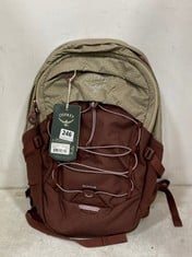 OSPREY QUASAR BROWN BACKPACK