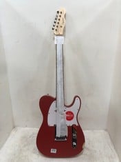 FENDER SQUIER SONIC TELECASTER ELECTRIC GUITAR RED/WHITE - RRP £159