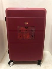 LUGG BURGUNDY 4 WHEEL TRAVEL CASE