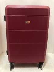 LUGG BURGUNDY 4 WHEEL TRAVEL CASE