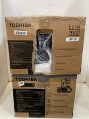 TOSHIBA 800W MICROWAVE OVEN MW3-AG25PFI(MG) TO INCLUDE TOSHIBA 800W MICROWAVE OVEN MM-EM20P(WH)