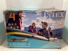 INTEX SEAHAWK 4 INFLATABLE 4 PERSON BOAT