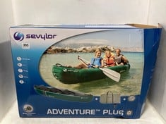 SEVYLOR ADVENTURE PLUS INFLATABLE 3 PERSON KAYAK - RRP £149