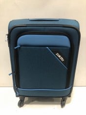 PAKLITE DERBY BLUE 4 WHEEL TRAVEL CASE