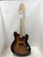 SQUIER BY FENDER CLASSIC VIBE STARCASTER ELECTRIC GUITAR 3 COLOUR SUNBURST - RRP £425