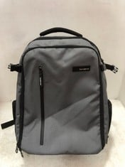 SAMSONITE GREY LAPTOP BACKPACK TO INCLUDE