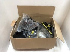 BOX OF ASSORTED ITEMS TO INCLUDE RAPTOR BI-METAL HOLESAW R25782