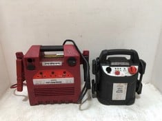 2 X ASSORTED ESSENTIALS 4-IN-1 JUMP STARTER