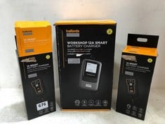 2 X ADVANCED 1A SMART CHARGER TO INCLUDE ADVANCED WORKSHOP 12A SMART CHARGER