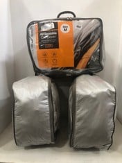 3 X ALL SEASONS CAR COVER - SIZE M