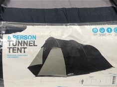 6 PERSON FAMILY TUNNEL TENT - RRP £100