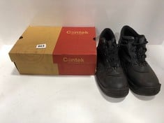 CENTEK BLACK SAFETY BOOTS FS330 - SIZE 7