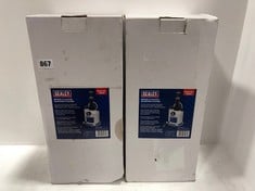 2 X SEALEY BRAKE & CLUTCH BLEEDING SYSTEM 2.5L VS820