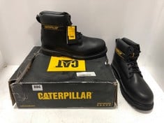 CATERPILLAR HOLTON SAFETY BOOTS BLACK - SIZE 11