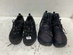 JACK WOLFSKIN TEXAPORE TRAINERS BLACK SIZE 8 TO INCLUDE ALTRA TIMP GTX BOOTS BLACK SIZE 10