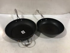 4 X ASSORTED PANS TO INCLUDE EAZIGLIDE NEVERSTICK+ NON-STICK FRY PAN