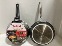 TEFAL EMOTION 24 CM NON-STICK FRY PAN TO INCLUDE EAZIGLIDE NEVERSTICK 3 FRY PAN