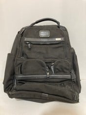 TUMI ALPHA 3 COMPACT LAPTOP BRIEF BACKPACK IN BLACK RRP £590