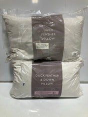 JOHN LEWIS DUCK FEATHER AND DOWN PILLOW TO INCLUDE JOHN LEWIS DUCK FEATHER PILLOW