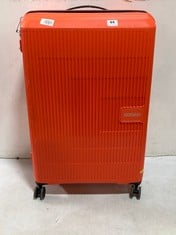 AMERICAN TOURISTER AEROSTEP 4 WHEEL SUITCASE IN BRIGHT ORANGE-RRP £185