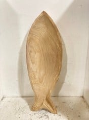 4 X STONE THE CROWS GIANT LONG FISH DISH LENGTH 80CM - TOTAL RRP £320