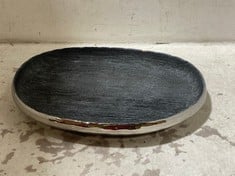 24 X STONE THE CROWS MEDIUM LOW DISH - CHARCOAL - TOTAL RRP £576