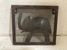 16 X STONE THE CROWS SMALL WALL DECORATION ELEPHANT - WIDTH 20CM - TOTAL RRP £435