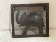 16 X STONE THE CROWS SMALL WALL DECORATION ELEPHANT - WIDTH 20CM - TOTAL RRP £435