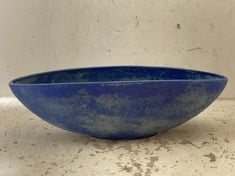 4 X STONE THE CROWS GIANT OVAL BOWL WIDTH 50CM - TOTAL RRP £200