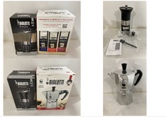 BIALETTI MOKA EXPRESS CAFFETTIERA ESPRESSO MAKER 270ML TO INCLUDE BIALETTI MACCHINA CAFFÈ