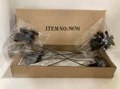 108 X STONE THE CROWS SMALL FLOWER SPRAY - BLACK - TOTAL RRP £324