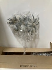 36 X STONE THE CROWS LG.FLOWER SPRAY - WHITE - HEIGHT 60CM - TOTAL RRP £216