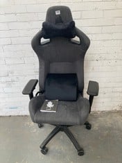 CORSAIR T3 RUSH BLACK FABRIC GAMING CHAIR - RRP £277 (ZONE 2)