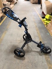 EZEGLIDE COMPACT + 3 WHEELED GOLF TROLLEY - RRP £140 (ZONE 1)