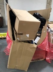 PALLET OF ASSORTED ITEMS TO INCLUDE ULTRASPORT EXERCISE BIKE IN BLACK (PART ONLY) (ZONE 1) (KERBSIDE PALLET DELIVERY)