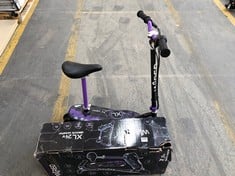 2 X WIRED XL ELECTRIC SCOOTER WITH SEAT IN PURPLE (COLLECTION ONLY) (ZONE 2)