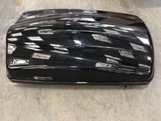 MODULA CS BLACK CAR ROOF BOX CIAO 340L - RRP £200 (ZONE 2)