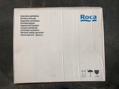 2 X ROCA NEXO WALL HUNG 1 TAP HOLE BASIN 600 X 475MM - MODEL NO. 327641000 - TOTAL LOT RRP £356 (ZONE 3)