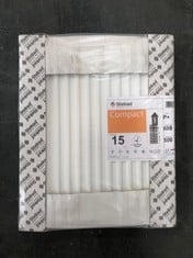 STELRAD COMPACT TYPE P+ RADIATOR IN WHITE APPROX 600 X 500MM - RRP £109 (ZONE 3)