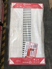 MYSON SELECT COMPACT TYPE 11 RADIATOR IN WHITE APPROX 600 X 1100MM - PRODUCT CODE. SS60110G - RRP £121 (ZONE 3)