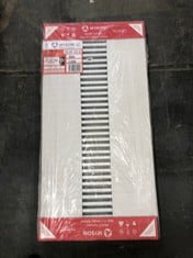 MYSON SELECT COMPACT TYPE 11 RADIATOR IN WHITE APPROX 600 X 1200MM - PRODUCT CODE. SS60120G - RRP £158 (ZONE 3)