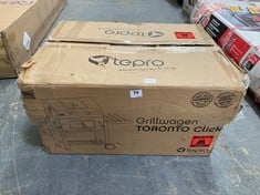 TEPRO GRILLWAGEN TORONTO CLICK BBQ - RRP £149 (ZONE 1)