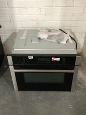 NEFF MICROWAVE OVEN IN BLACK - MODEL NO. TF944EX7PF (ZONE 4)