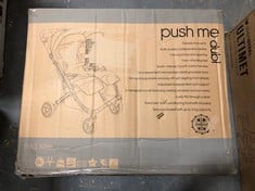 RED KITE PUSH ME DUBL LIGHTWEIGHT STROLLER - RRP £260 (ZONE 1)