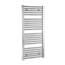 NUIE CHROME STRAIGHT LADDER TOWEL RAIL 1100 X 500MM - RRP £206 (ZONE 4)