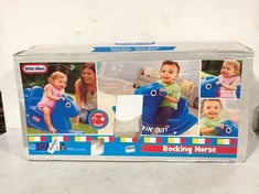 LITTLE TIKES ROCKING HORSE TO INCLUDE LITTLE TIKES FOUNTAIN FACTORY WATER TABLE