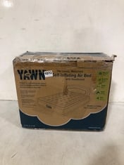 YAWN SELF-INFLATING AIR BED WITH HEADBOARD KING SIZE