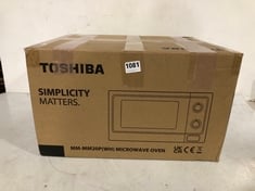 TOSHIBA MICROWAVE OVEN MODEL NO-MM-MM20P(WH)