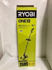 RYOBI ONE+ 18V CORDLESS 33CM EASYEDGE LINE TRIMMER